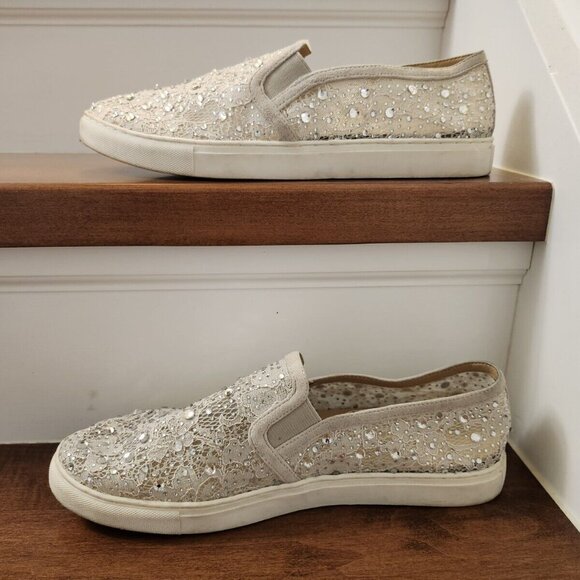 Antonio Melani women's white shoes in size 9.5 - Picture 8 of 9